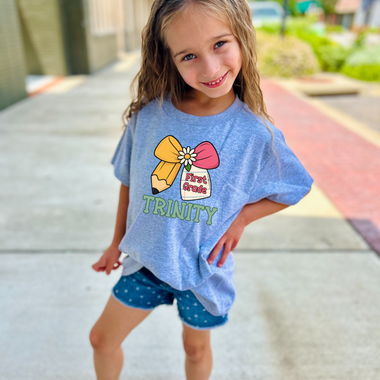 Pencil Bow B2S Tee (Customizable)