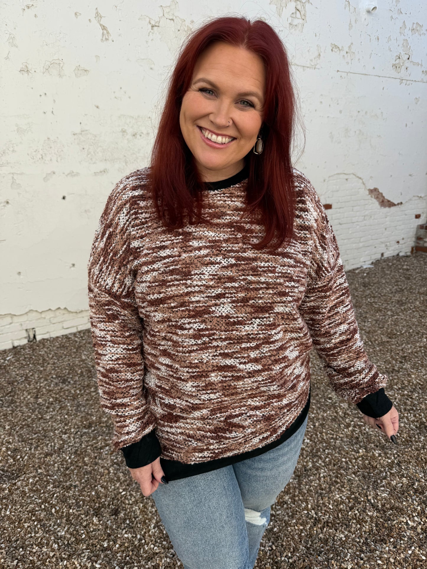 Kennedy Long Sleeve Knit Sweater