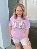 Floral MAMA tee (Customizable!)