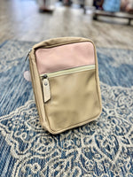 More Than Able Color Block Leather Bible Cover