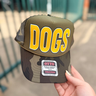 Large Varsity Hat on Camo