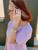 Double Link Star Chain Bracelet - Gold