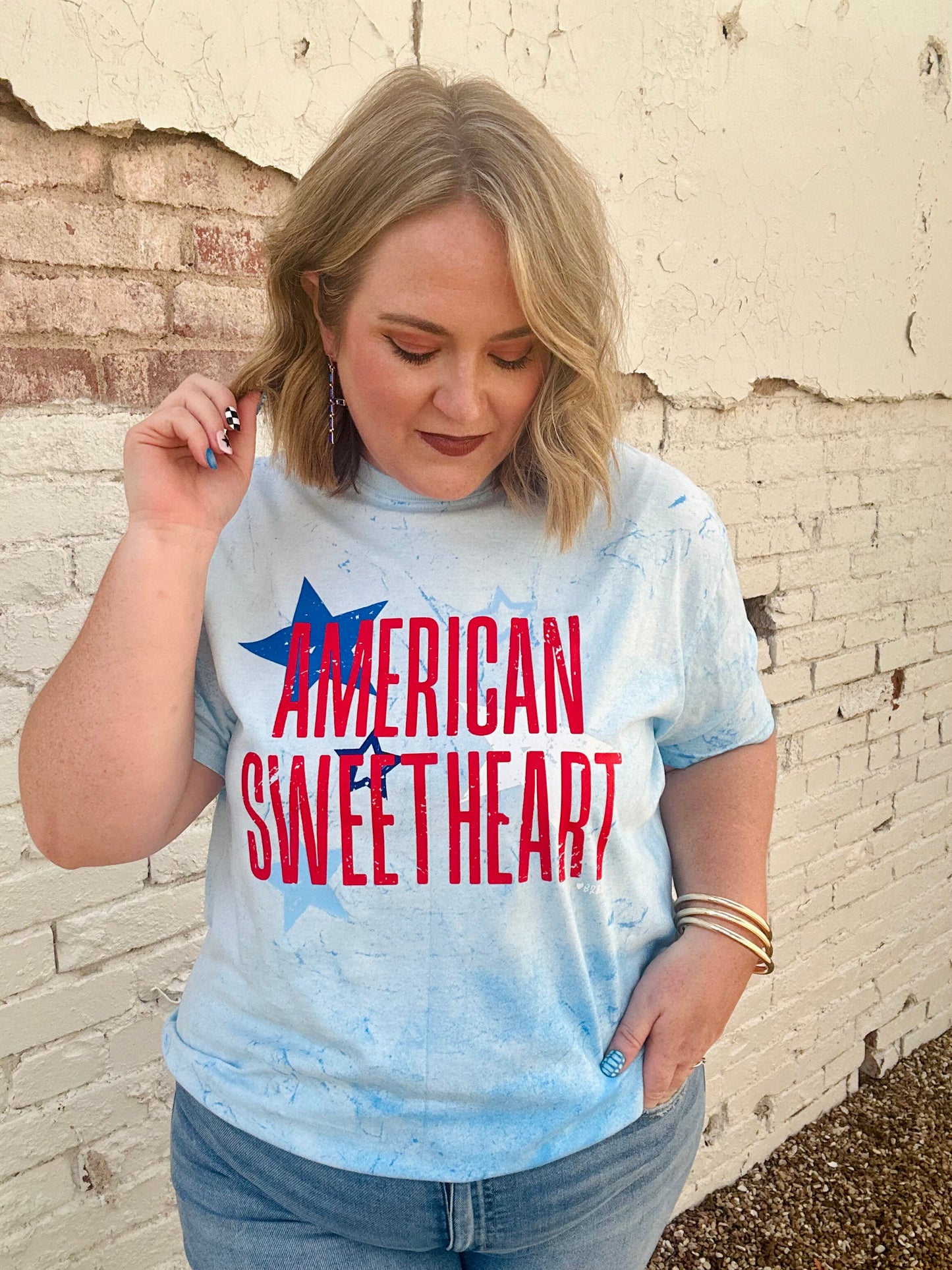American Sweetheart On Comfort Colors