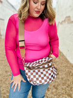 Meshed Out Pink Top