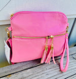 Tiara Crossbody With Front Zipper (Multiple Colors)