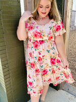 Willa Floral Puff Sleeve Dress