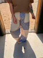 Fayth Patchwork Leopard Pants