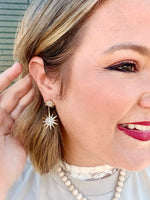 Stardust Drop Earrings (Silver or Gold)