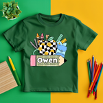 Customized Name Apple Tee (Any color, multiple styles!)