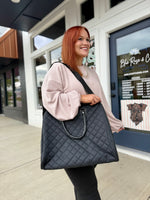 Quilted Tote Bag