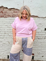 Lacey Pink Top