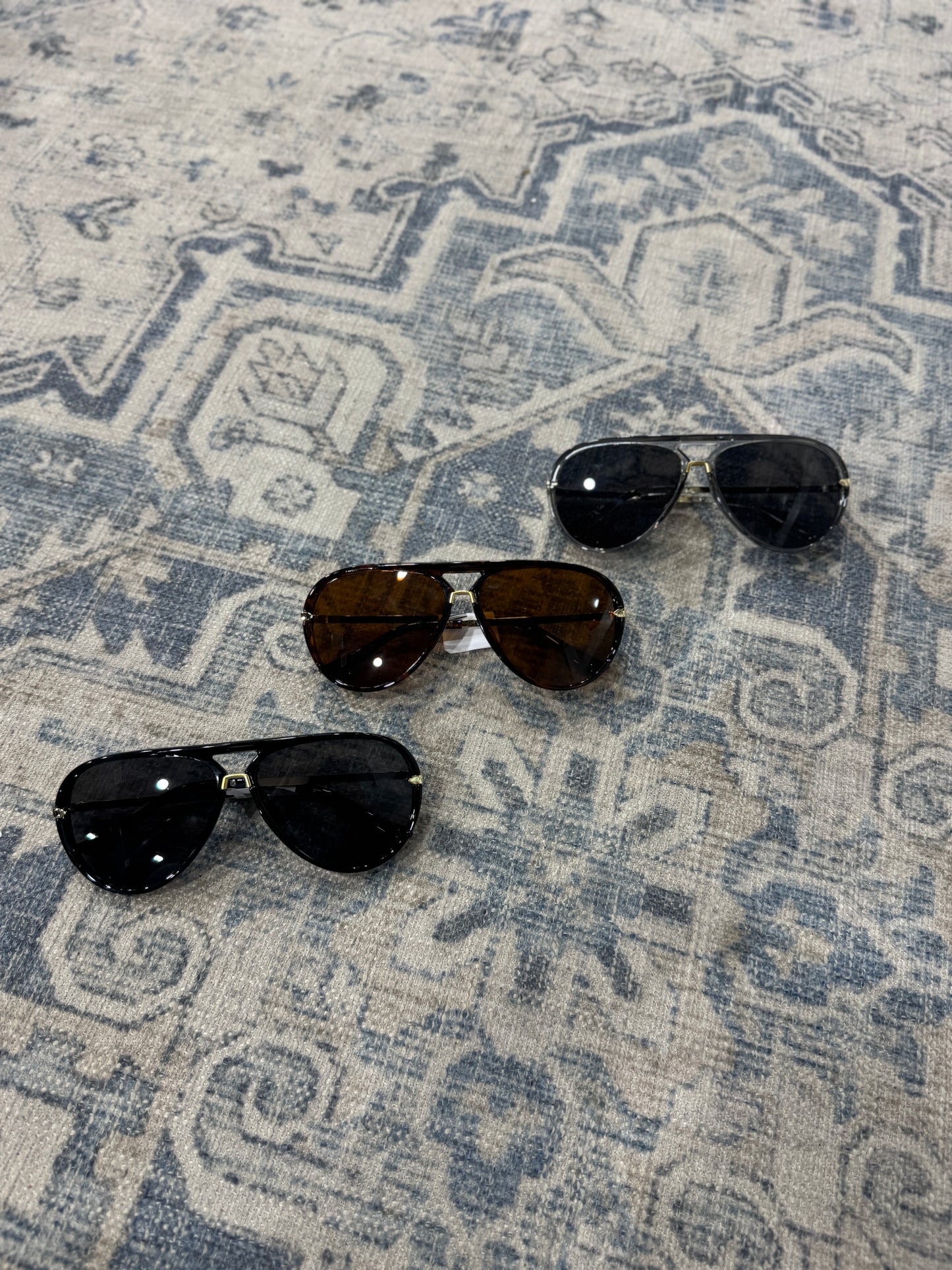 Oversized Retro Frame Sunglasses