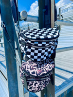 Double Zipper Leopard Bum Bag