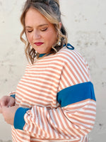 Rachael ColorBlock Striped Top