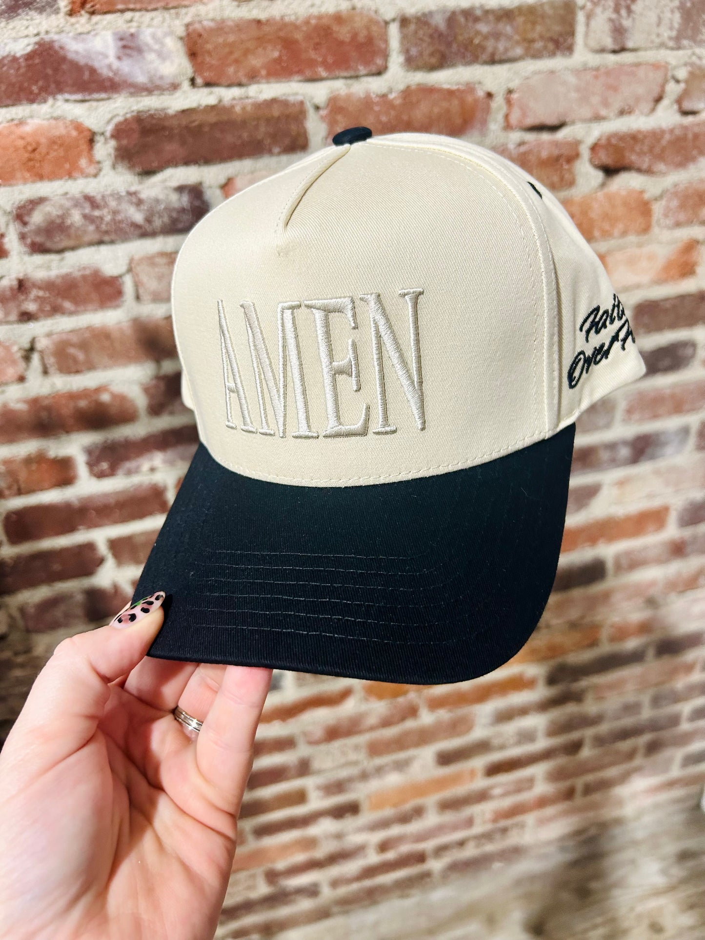 Amen Embroidered Hat
