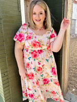 Willa Floral Puff Sleeve Dress