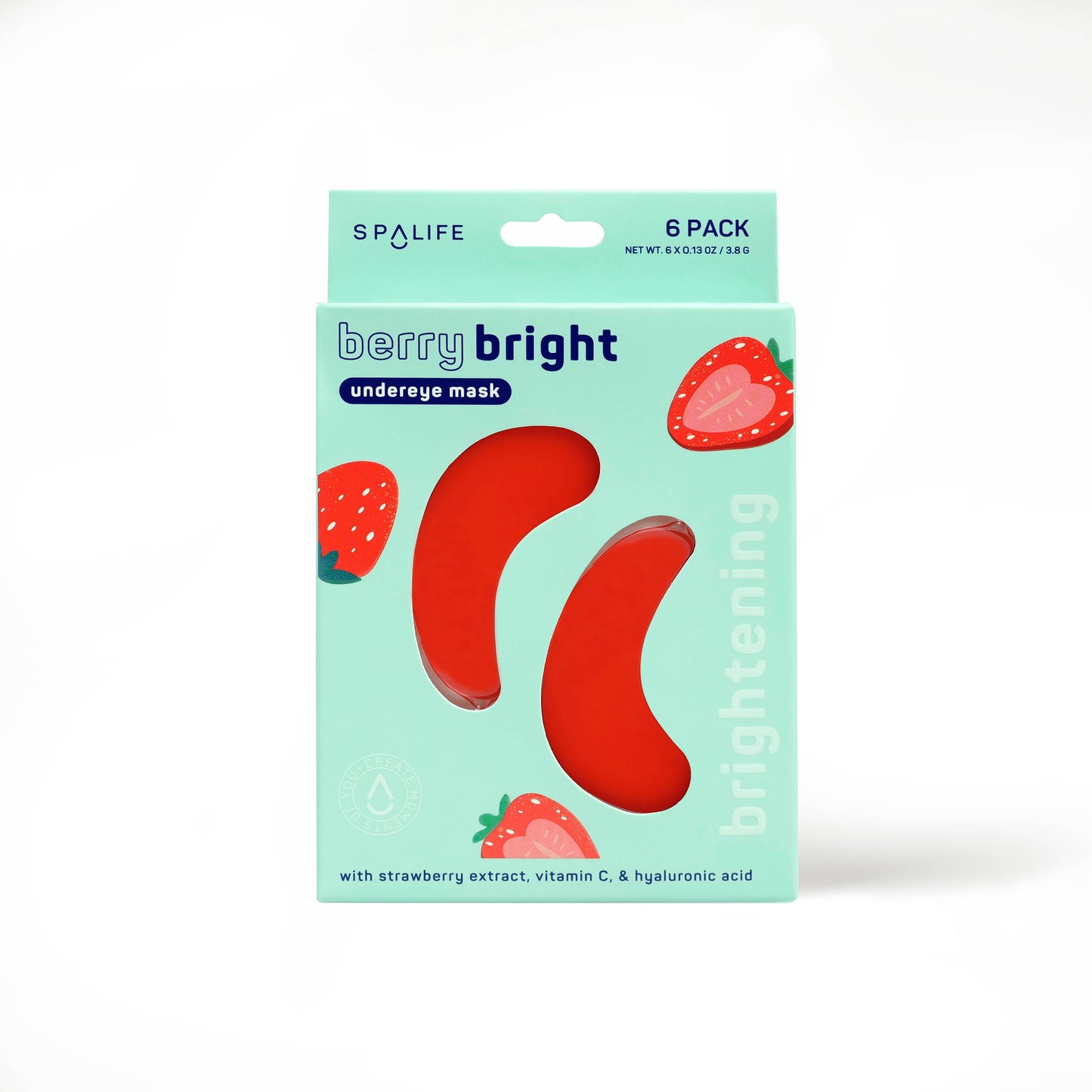 Berry Bright Brightening Undereye masks - 6 Pairs