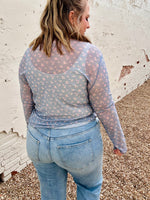 Bennie Baby Blooms Mesh Top