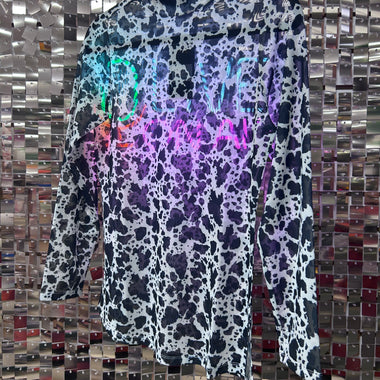 Cow print Mesh