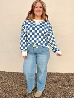 Super High Crop Wide Leg Jeans