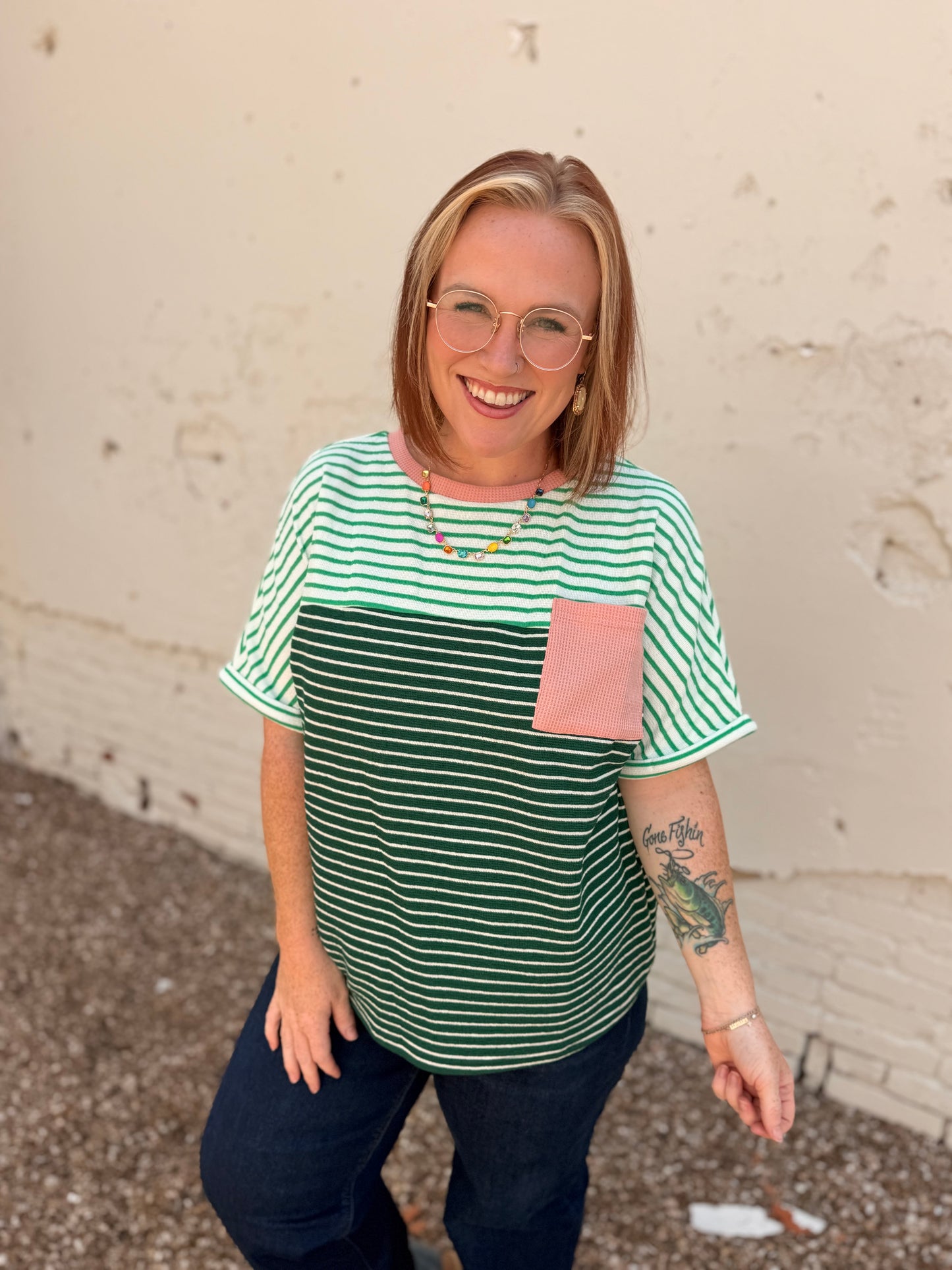 Shawna Striped Top