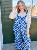 Floral Patchwork Overalls