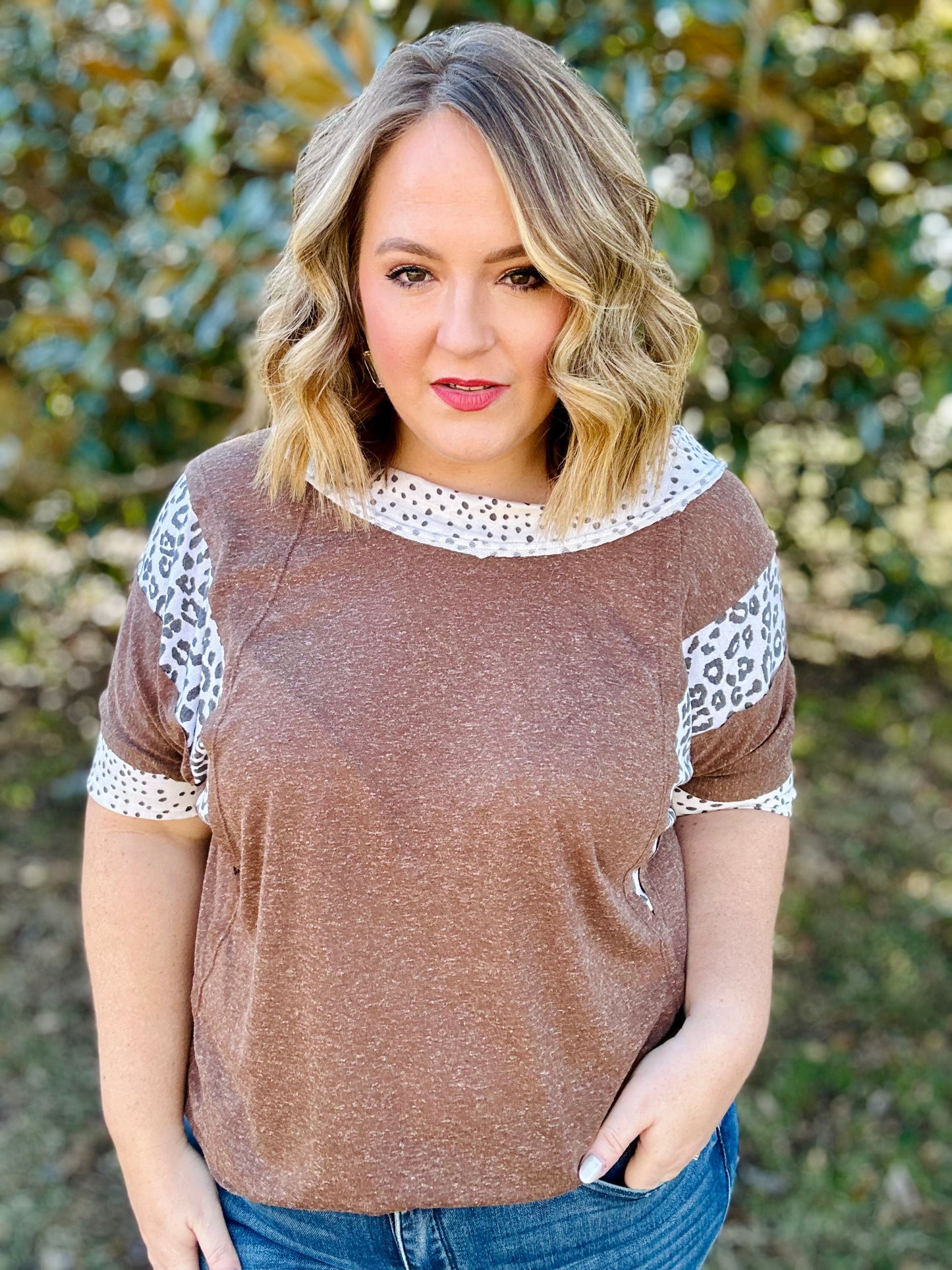 Krystal Animal Print Tunic