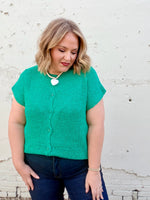 Joana Knit Top in Green