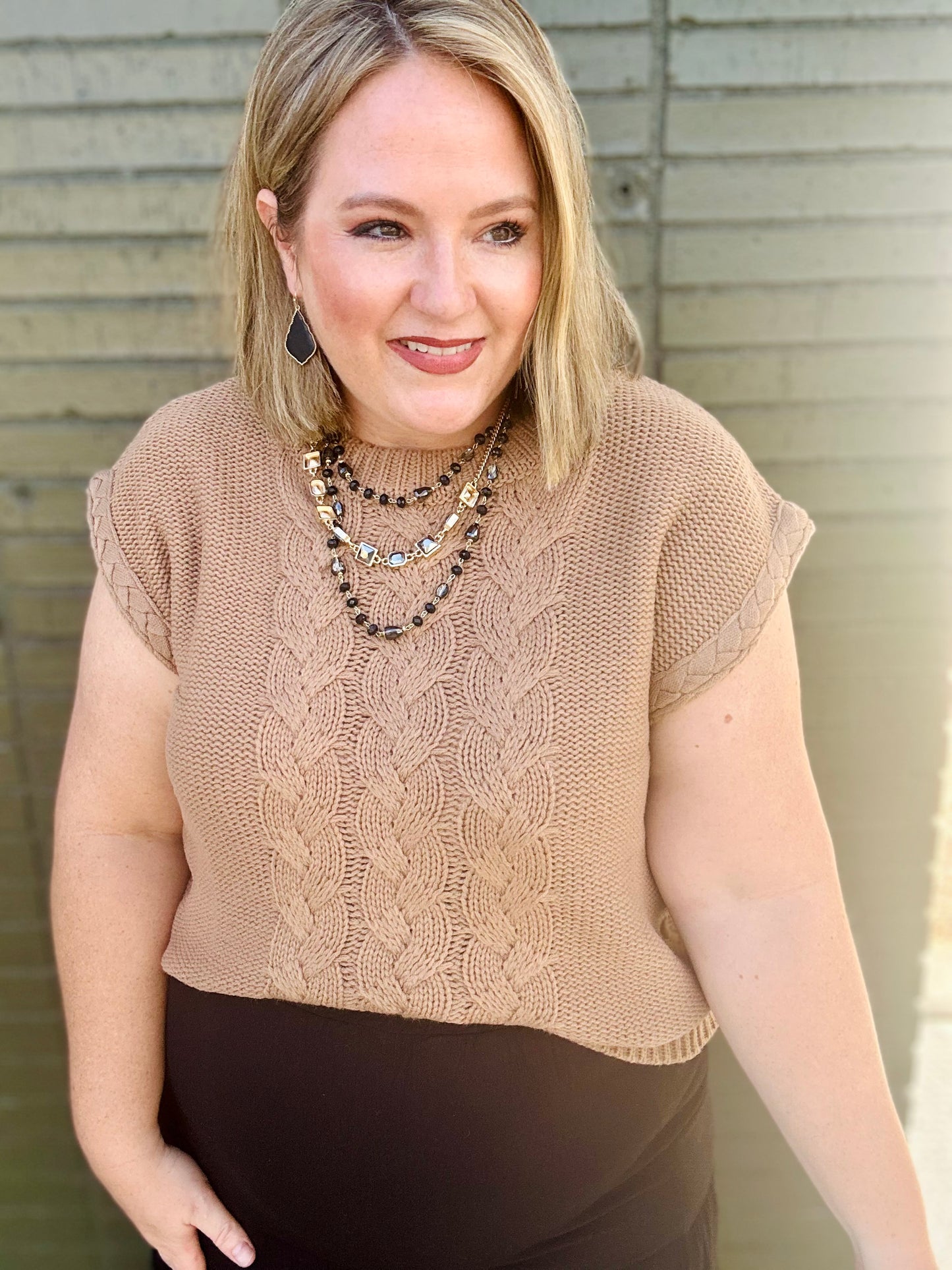 Cambri Cable Knit Sweater