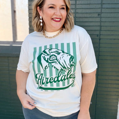 Striped Mascot Tee