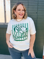 Striped Mascot Tee