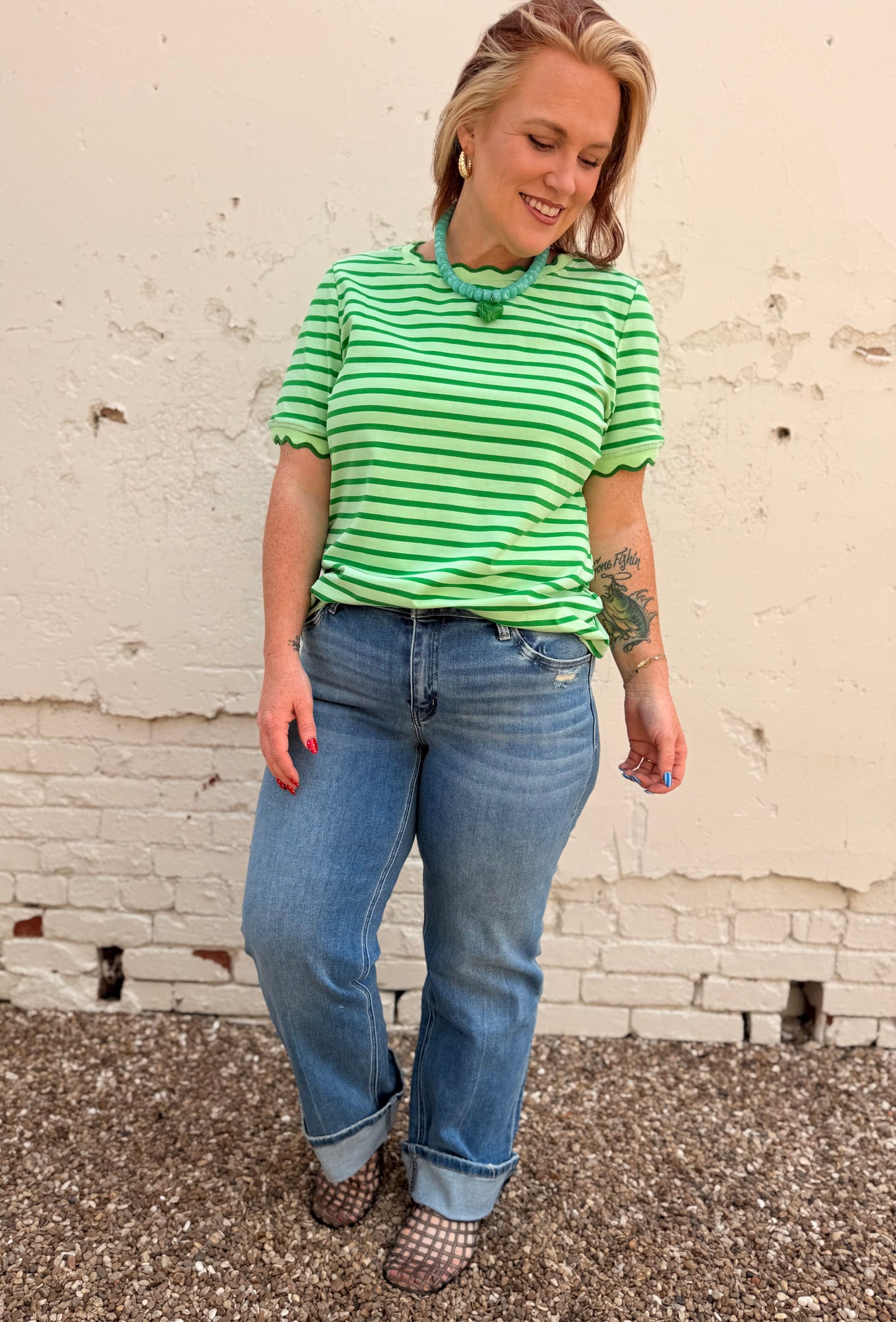 Vervet Mid Rise Slim Wide Jeans