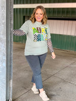 Mixed Print School Spirit Tee
