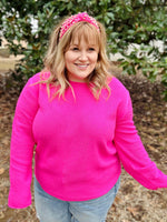 Kenzie Hot Pink Sweater