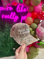 Make Heaven Crowded Camo Hat