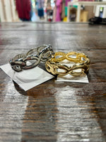 Metal Loop Bracelet (Multiple colors)