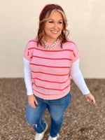 Lexi Pink Sleeveless Knit Top