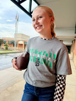 School Nation Tee on Blue Spruce