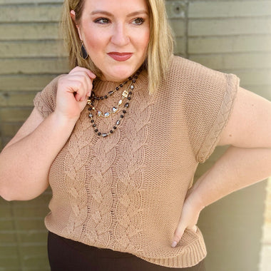 Cambri Cable Knit Sweater