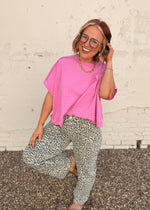 Vervet Animal Print Cargos