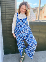 Floral Patchwork Overalls