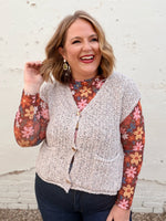Sandra Button Down Sweater Vest