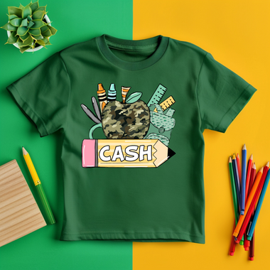 Customized Name Apple Tee (Any color, multiple styles!)