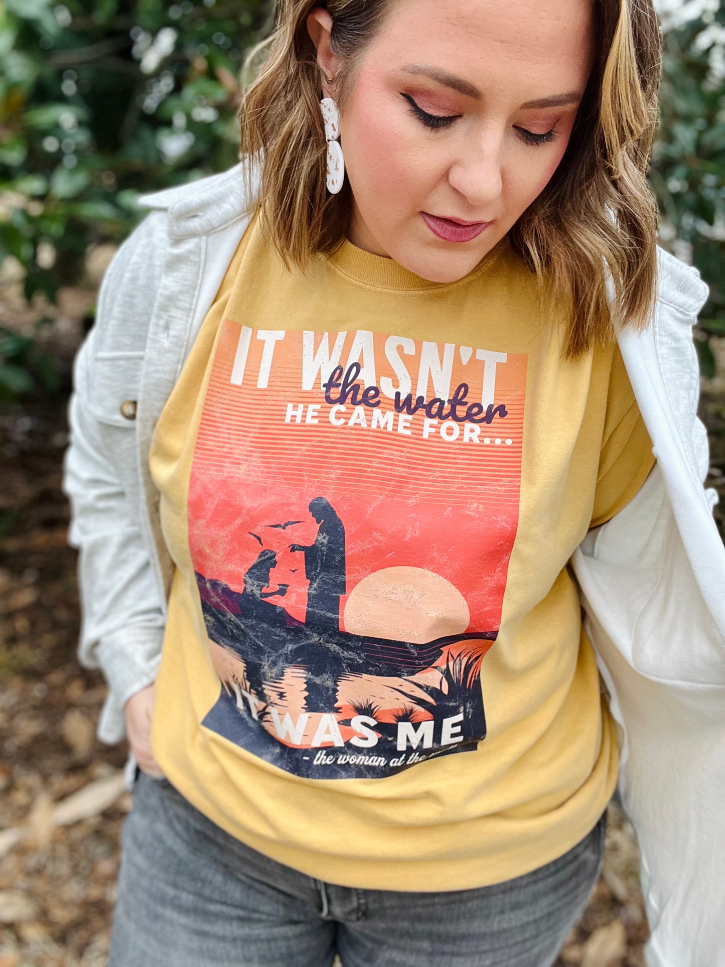 Woman at the Well Graphic Tee on Comfort Color