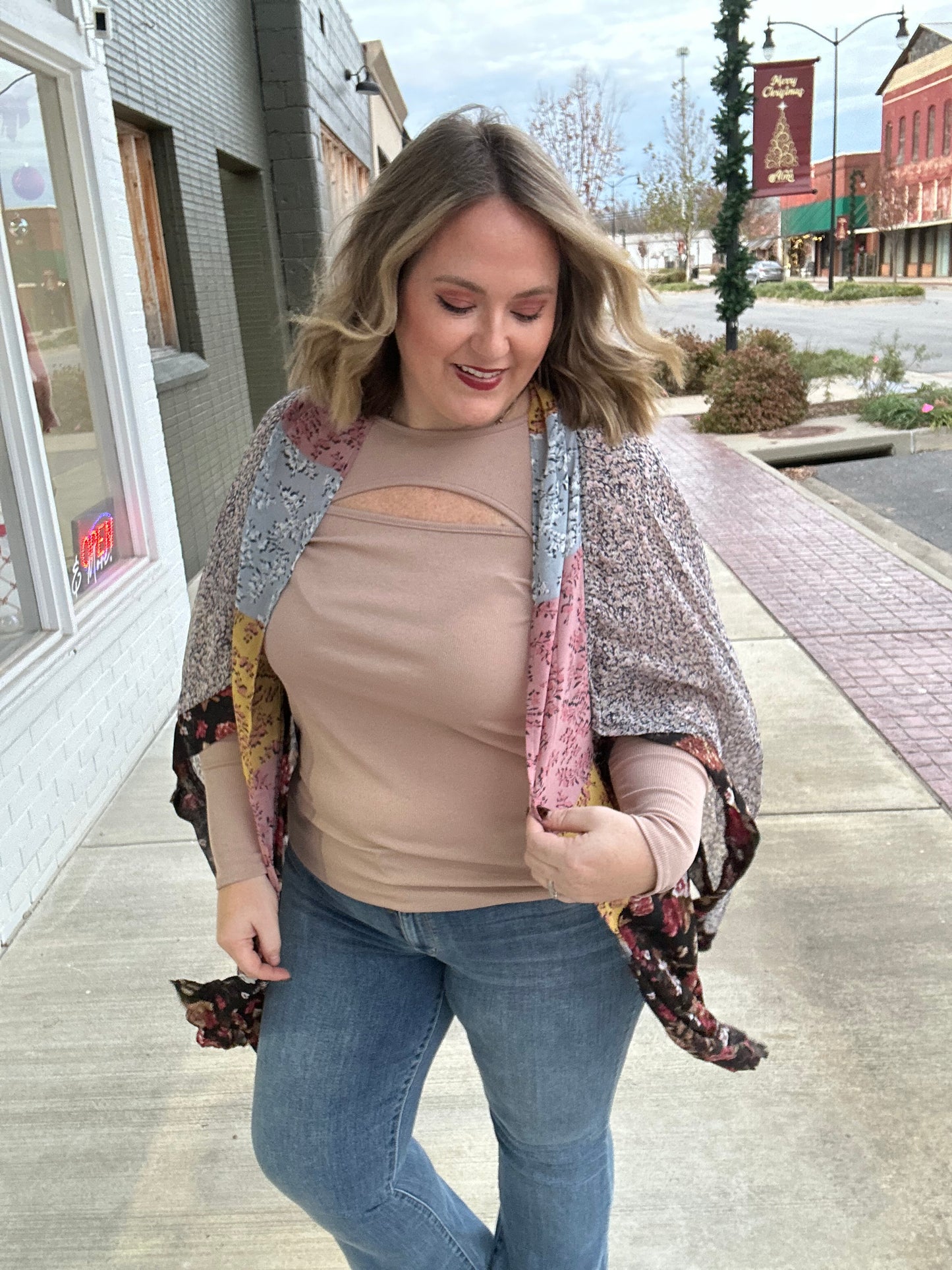 **DOORBUSTER** Mandi Floral Print Kimono