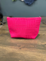 Hot Pink Terri cloth Pouch