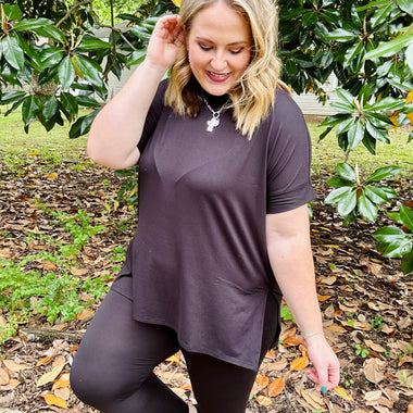 Rachelle Leggings Set In Black