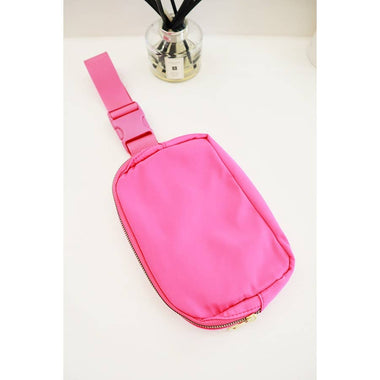 Solid Crossbody Belt Bag (Multiple Colors)