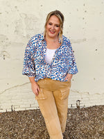 Wide Leg Knit Cargo Pants