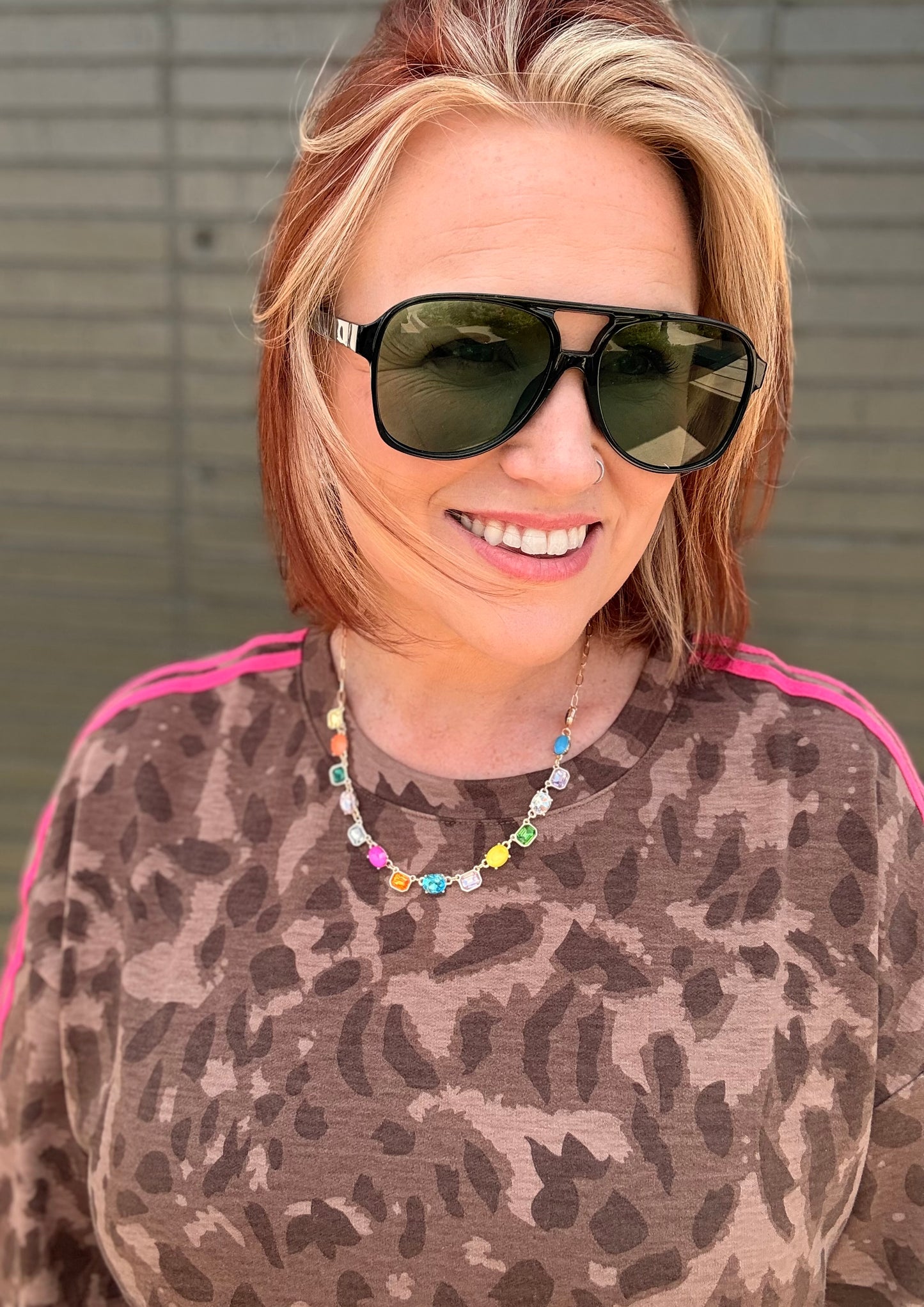 Multicolor Gemstone Necklace